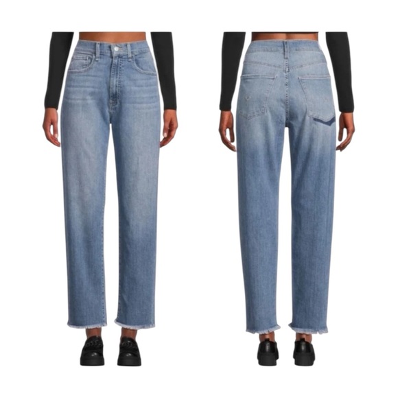 Hudson Jeans Kass Stella High Rise Straight Ankle Size 31 - Picture 9 of 14